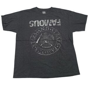 Famous Stars and Straps Size XL Gray Tee (Retail $30)